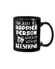 Happier Person Keeshond Mug thumbnail
