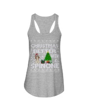 Christmas Is Better With A Spinone Ladies Flowy Tank thumbnail