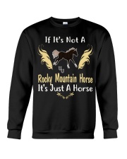 It Is Just A Rocky Mountain Horse Crewneck Sweatshirt thumbnail
