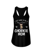 Chorkie Mom Ladies Flowy Tank thumbnail