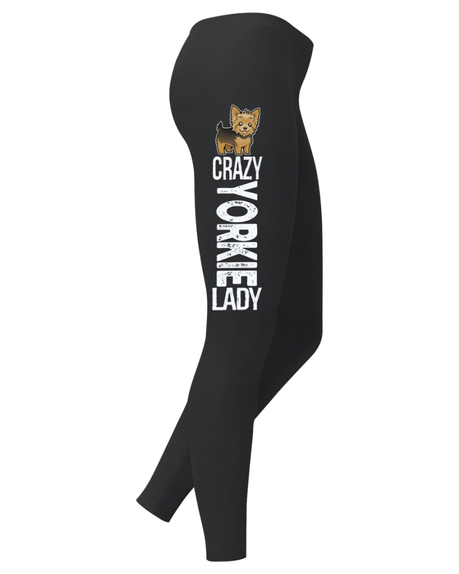 CRAZY YORKIE LADY LEGGING Ladies Leggings