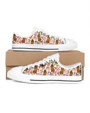 Bloodhound Men's Low Top White Shoes thumbnail
