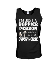 Happier Person Gypsy Horse Unisex Tank thumbnail