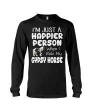 Happier Person Gypsy Horse Long Sleeve Tee thumbnail