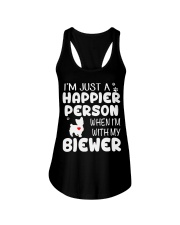 Happier Person Biewer Terrier Ladies Flowy Tank thumbnail