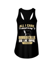 All I Care About Is My Border Collie Ladies Flowy Tank thumbnail