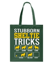 Stubborn Sheltie Tricks Tote Bag thumbnail