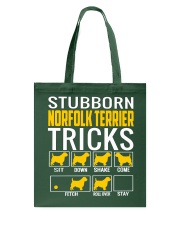 Stubborn Norfolk Terrier Tricks Tote Bag thumbnail