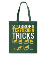 Stubborn Tervueren Tricks Tote Bag thumbnail