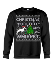 Christmas Is Better With A Whippet Crewneck Sweatshirt tile