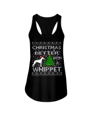 Christmas Is Better With A Whippet Ladies Flowy Tank thumbnail