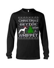 Christmas Is Better With A Whippet Long Sleeve Tee thumbnail