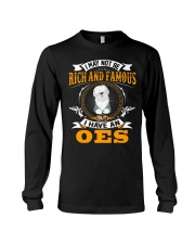 Rich And Famous WIth OES Old English Sheepdog Long Sleeve Tee thumbnail