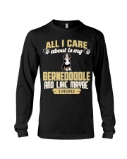 All I Care About Is My Bernedoodle Long Sleeve Tee thumbnail