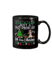 Crazy Spinone Lady Who Loves Christmas Mug thumbnail
