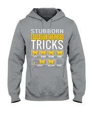 Stubborn Caucasian Shepherd Tricks Hooded Sweatshirt thumbnail