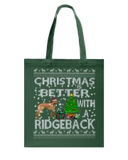 Christmas Is Better With A Rhodesian Ridgeback Tote Bag thumbnail