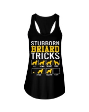 Stubborn Briard Tricks Ladies Flowy Tank thumbnail