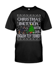 Christmas Is Better With An English Toy Terrier Classic T-Shirt thumbnail
