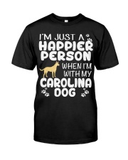 Happier Person Carolina Dog Classic T-Shirt front