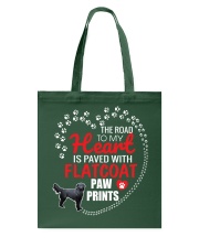 My Heart Paved With Flatcoat Paw Prints Tote Bag thumbnail