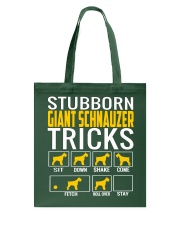 Stubborn Giant Schnauzer Tricks Tote Bag thumbnail