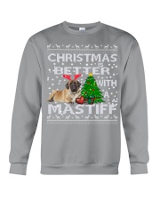 Christmas Is Better WIth A Mastiff Crewneck Sweatshirt tile