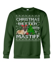 Christmas Is Better WIth A Mastiff Crewneck Sweatshirt front
