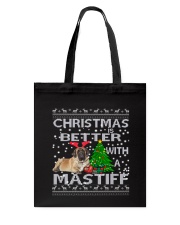 Christmas Is Better WIth A Mastiff Tote Bag thumbnail