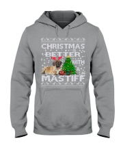 Christmas Is Better WIth A Mastiff Hooded Sweatshirt thumbnail