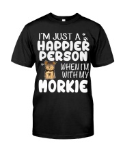 Happier Person Morkie Classic T-Shirt front