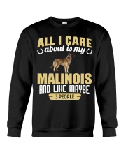 All I Care About Is My Malinois Crewneck Sweatshirt thumbnail