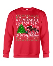Clydesdale Just For Christmas Crewneck Sweatshirt front