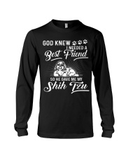 God Sent Best Friend Is My Shih Tzu Long Sleeve Tee thumbnail