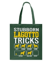 Stubborn Lagotto Tricks Tote Bag thumbnail