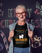 I Kissed A Havanese I Liked It Ladies T-Shirt lifestyle-holiday-crewneck-front-3
