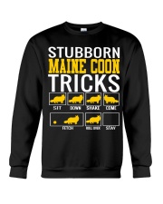 Stubborn Maine Coon Tricks Crewneck Sweatshirt thumbnail