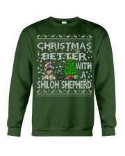 Christmas Is Better With My Shiloh Shepherd Crewneck Sweatshirt front