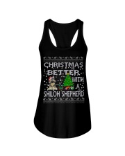 Christmas Is Better With My Shiloh Shepherd Ladies Flowy Tank thumbnail