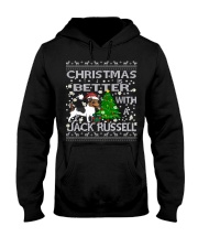 Christmas Is Better With A Jack Russell Hooded Sweatshirt thumbnail