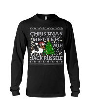 Christmas Is Better With A Jack Russell Long Sleeve Tee thumbnail