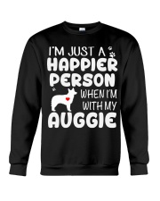 Happier Person Auggie Crewneck Sweatshirt thumbnail