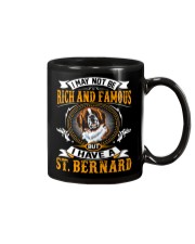 Saint Bernard Rich And Famous Mug thumbnail