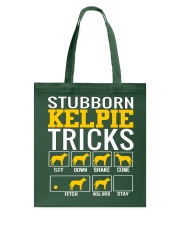 Stubborn Kelpie Tricks Tote Bag thumbnail