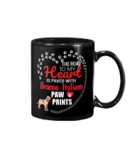 My Heart Paved With Bracco Italiano Paw Prints Mug thumbnail