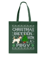 Christmas Is Better With A PBGV Tote Bag thumbnail