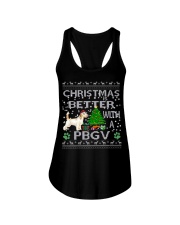 Christmas Is Better With A PBGV Ladies Flowy Tank thumbnail