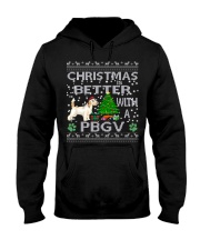 Christmas Is Better With A PBGV Hooded Sweatshirt thumbnail