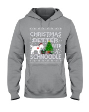 Christmas Is Better With A Schnoodle Hooded Sweatshirt thumbnail