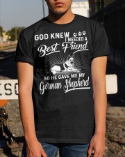 God Sent Best Friend Is My German Shepherd Classic T-Shirt apparel-classic-tshirt-lifestyle-29